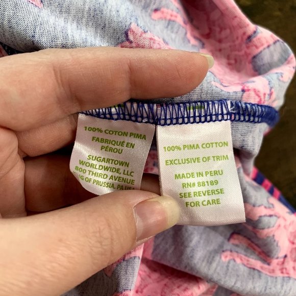 Lilly Pulitzer Windsor Strapless Dress Iris Blue Neck in Neck - Picture 5 of 9